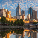 Melbourne Southbank Skyline