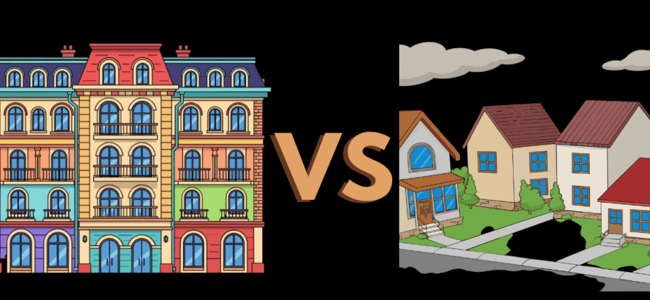 Apartments vs Single Family Home